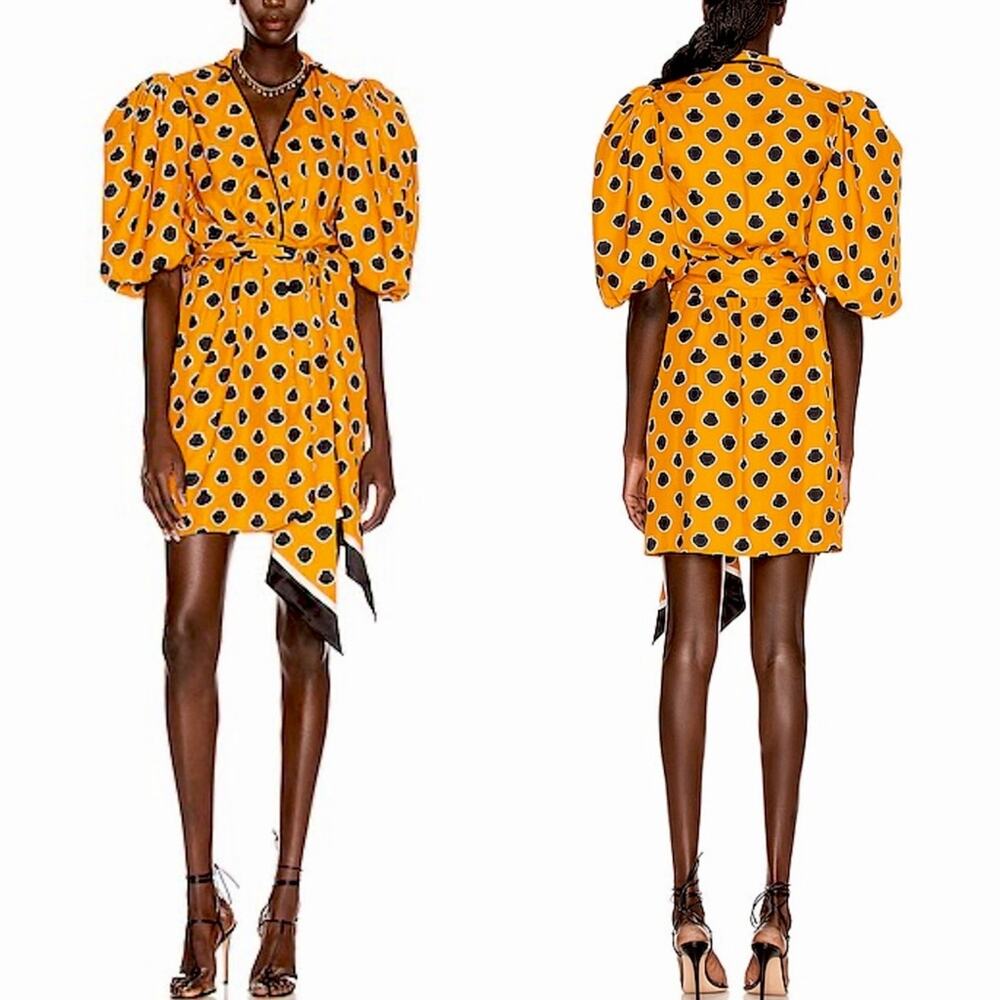 Johanna Ortiz Eccentric Words Mini Dress Size 0